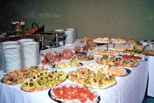 Buffets bei bei Feierlichkeiten