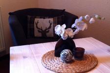 Blick in ein Gästezimmer