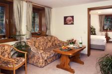 Blick in ein Gästezimmer