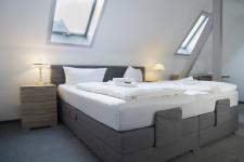 Blick in ein Gästezimmer