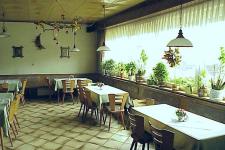 Blick in die Gaststätte