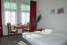 Blick in ein Gästezimmer