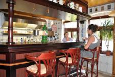 Blick in die Gaststätte