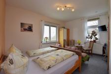 Blick in ein Gästezimmer