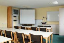 Blick in ein Seminarraum