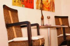 Blick eine Ferienwohnung