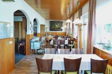 Blick in den Frühstücksraum