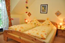 Blick in ein Gästezimmer