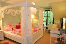 Blick in ein Gästezimmer