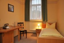 Blick in ein Einzelzimmer