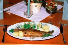 Leckere Erlauer Bachforelle