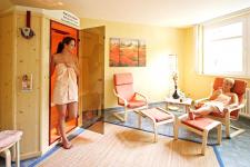 Sauna inklusive Ruheraum