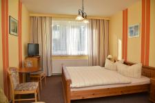 Blick in ein Gästezimmer