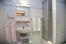 Blick in ein Badezimmer