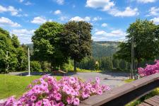 Ausblick vom Hotel Daheim