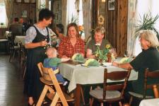 Blick in die Gaststube