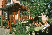 Die hoteleigene Terrasse