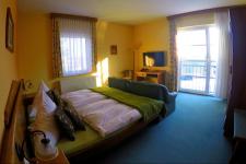 Blick in ein Gästezimmer