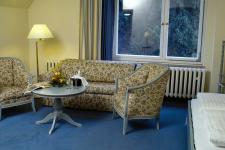 Blick in ein Gästezimmer