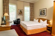 Blick in ein Gästezimmer