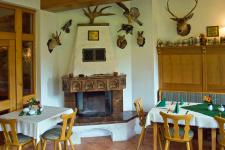 Blick in das Kaminzimmer