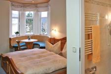 Blick in ein Gästezimmer