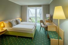 Blick in ein Standard Doppelzimmer