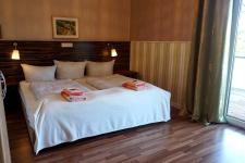 Blick in ein Gästezimmer