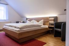 Blick in ein Gästezimmer