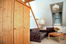 Blick in ein Hotelzimmer