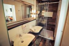 Blick in ein Badezimmer