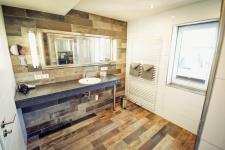 Blick in ein Badezimmer