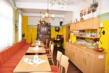 Blick in den Frühstücksraum