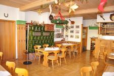 Blick in die Gaststätte