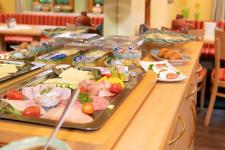 leckeres Frühstücksbuffet