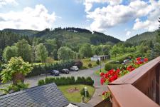 Blick vom Hotel in die Umgebung