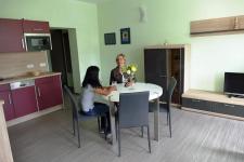 Blick in ein Apartment