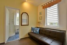 Blick in ein Gästezimmer