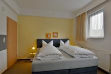 Blick in ein Gästezimmer