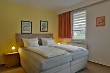 Blick in ein Gästezimmer