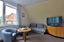 Blick in ein Gästezimmer