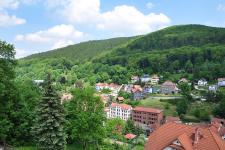 Blick auf den Ort Ruhla