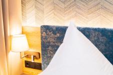 Blick in ein Gästezimmer