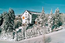 Das Hotel im Winter