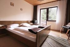 Blick in ein Gästezimmer