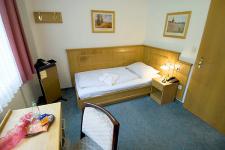 Blick in ein Einzelzimmer