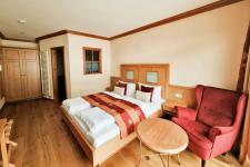 Blick in ein Gästezimmer