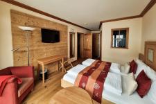 Blick in ein Gästezimmer