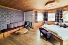 Blick in ein Gästezimmer