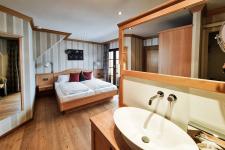 Blick in ein Gästezimmer